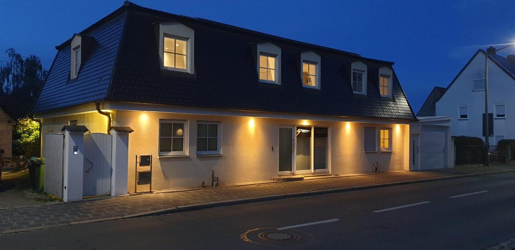 Ferienwohnungen Schleicher Mit Klimaanlage Zirndorf Bagian luar foto